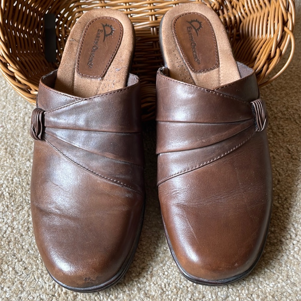 Brown earth origins clog